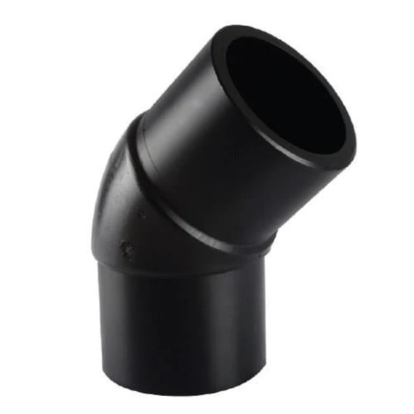 Tega HDPE Spigot Açık Dirsek 125 mm 45 Derece - Resim 2
