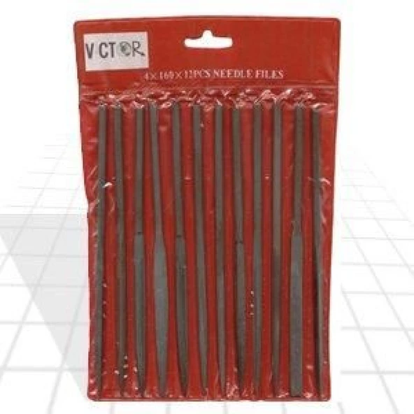 Victor 29307 Saatçi Eğe Takımı 12 Parça - Resim 3