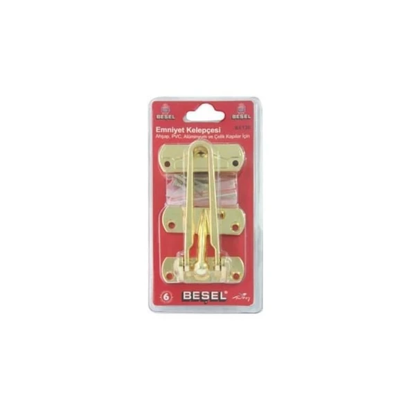 Başel Kapı Emniyet Kelepçesi Sarı - Resim 3