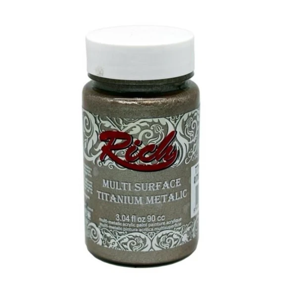 Rich Multi Surface Titanium 2508 Antik Bej Metalik 90 cc ürün görseli 1