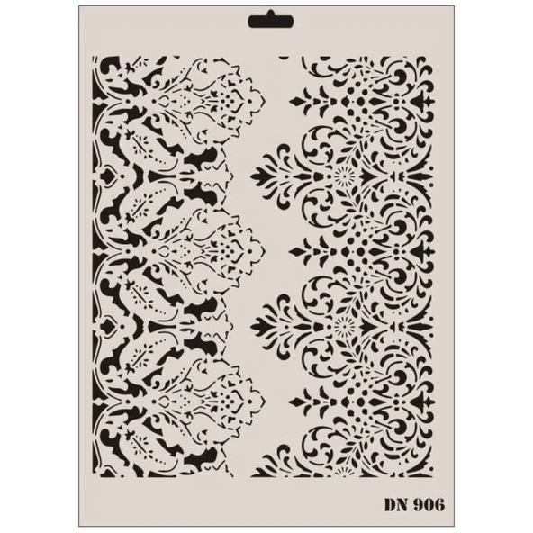 Rich Dantel Seri DN-906 Stencil 35x25 cm - Resim 2