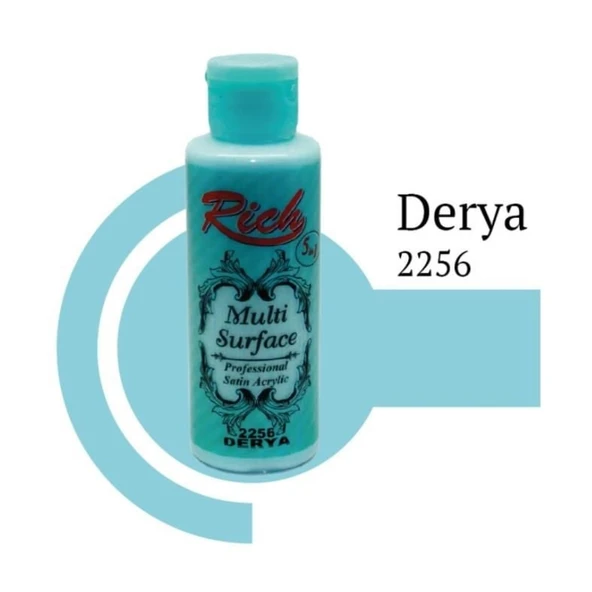 Rich Multi Surface 2256 Derya Akrilik Boya 130 cc - Resim 2