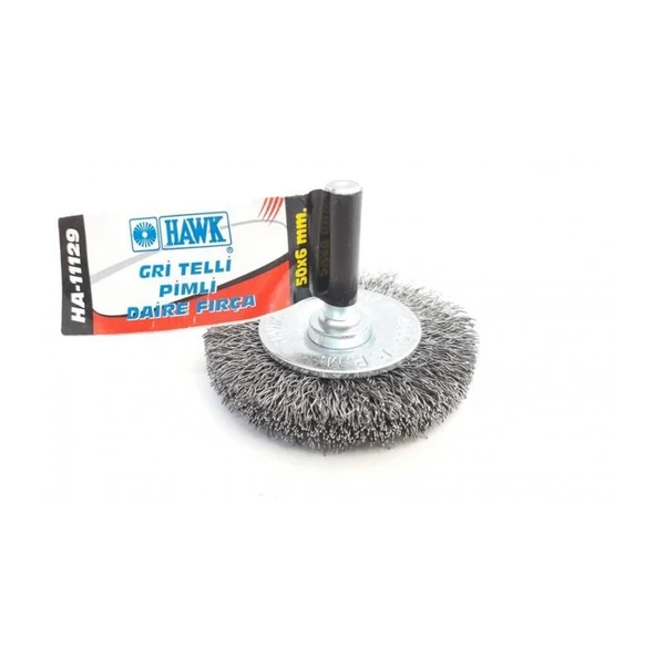 Hawk HA11129 Pimli Gri Tel Daire Fırça 50x6 mm ürün görseli 1