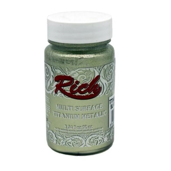 Rich Multi Surface Titanium 2512 Bal Köpüğü Metalik 90 cc - Resim 2