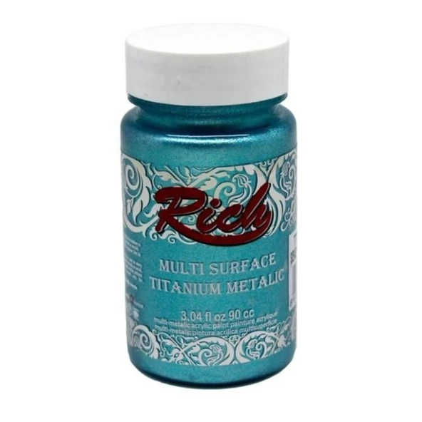 Rich Multi Surface Titanium 2574 Şeker Mavi Metalik 90 cc ürün görseli 1