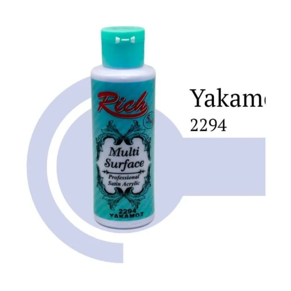 Rich Multi Surface 2294 Yakamoz Akrilik Boya 130 cc - Resim 2
