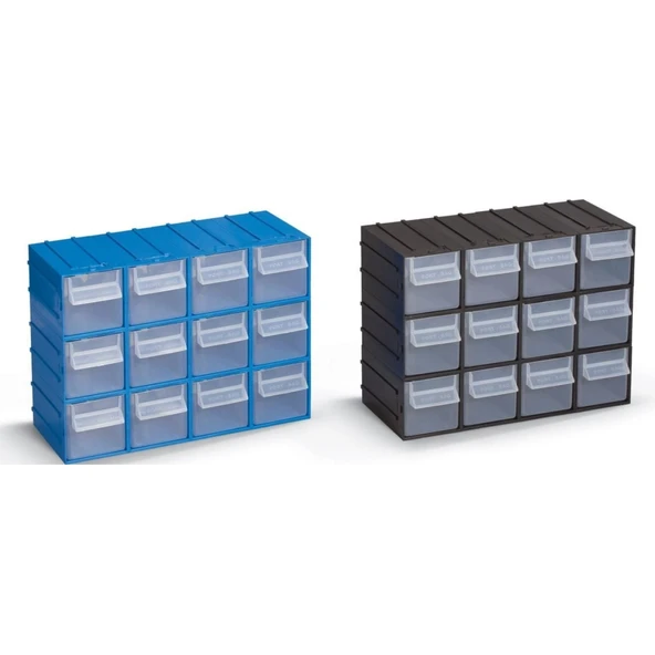 Portbag PH03 Hobby Çekmece Seti Mavi - Resim 3