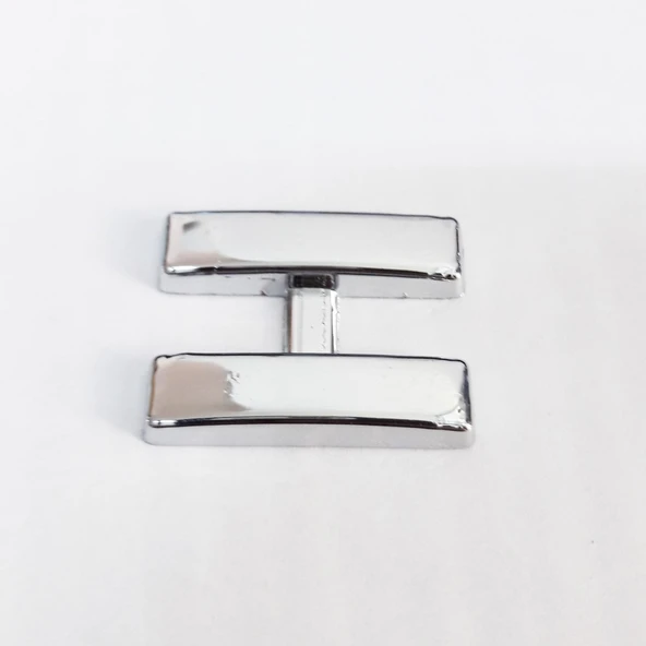 Cemax Eşittir İşareti 3,75 cm Krom Yapışkanlı - Resim 2