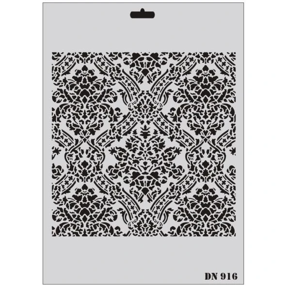 Rich Dantel Seri DN-916 Stencil 35x25 cm - Resim 3