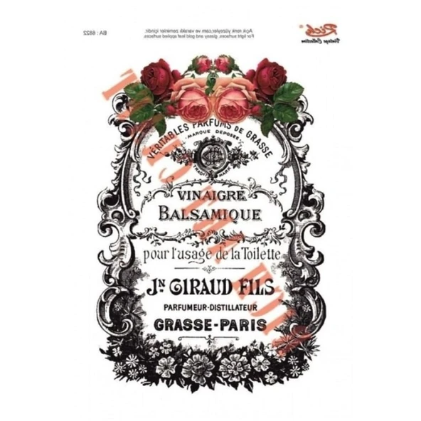 Rich 1320 Vintage Kolay Transfer 23x33 cm - Resim 3