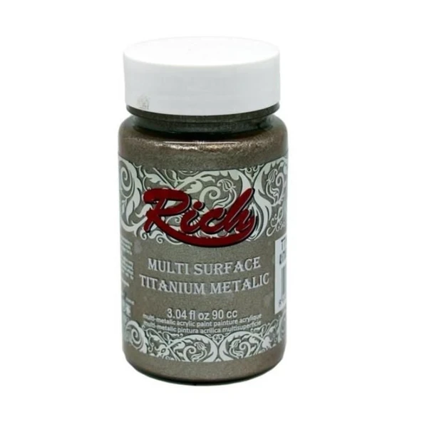 Rich Multi Surface Titanium 2508 Antik Bej Metalik 90 cc - Resim 2