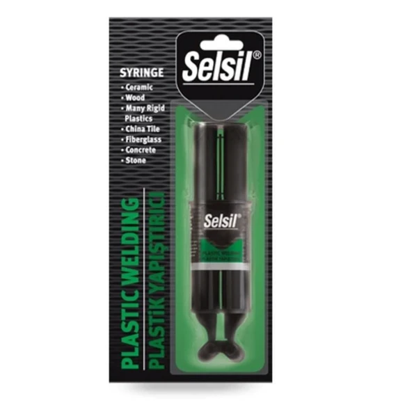 Selsil Enjektör Tip Plastik Yapıştırıcı 28 gr - Resim 2