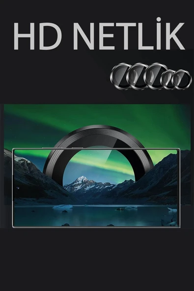 HarmonyAura Samsung Galaxy Z Flip 5 Valdez Metal Kamera Lens - Derin Mor - Resim 2