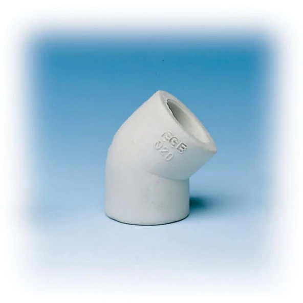 Ege Yıldız PPRC 32 mm Dirsek 45º  Gri - Resim 3