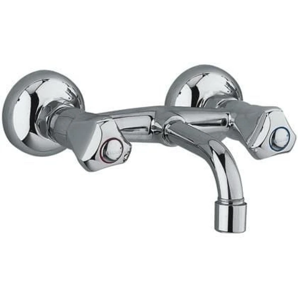 İtimat Alfa 207 Sabit Lavabo Bataryası Duvardan - Resim 2