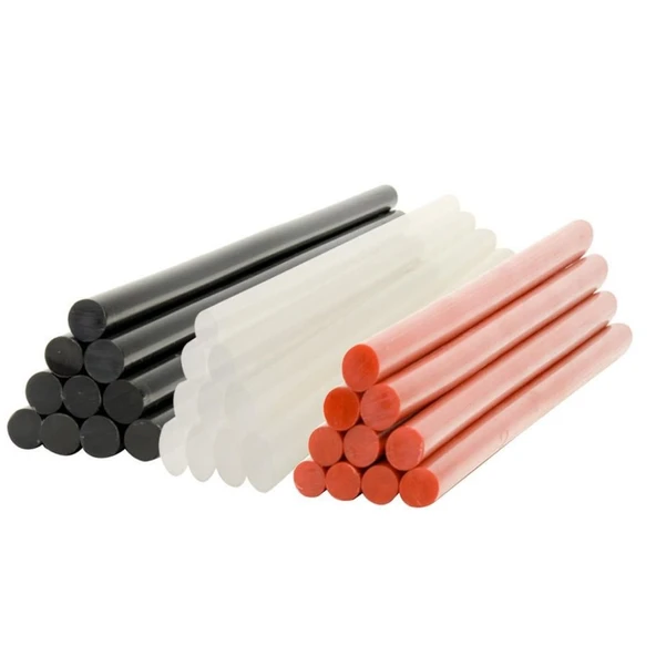 Sıcak Silikon Şeffaf 6,2 mm 30 Cm 10 Adet - Resim 2