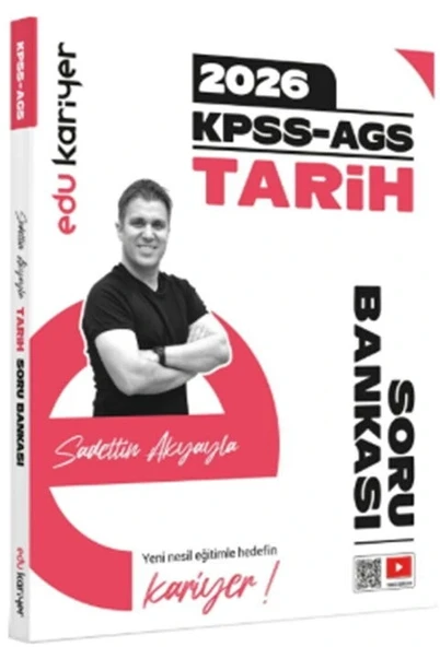2026 Kpss-Ags Tarih Soru Bankası Edu Kariyer ürün görseli 1