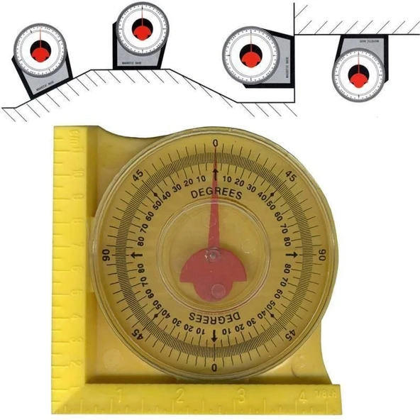 Bts 12103 Açı Ölçer Gönye - Resim 3