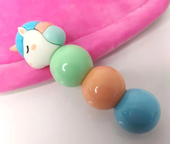 Hdmarketim 3 lü Unicorn 3 Renk Fosforlu Kalem 10458