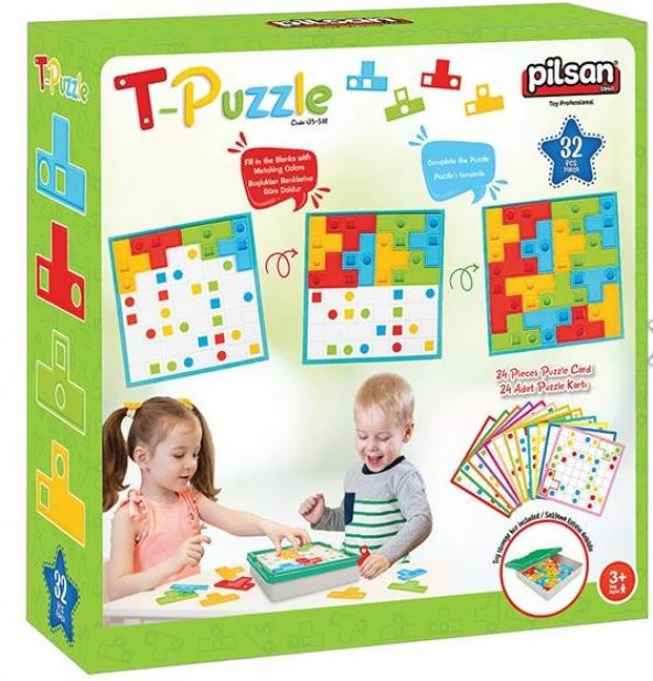 Pilsan T Puzzle 32 Parça 03-518