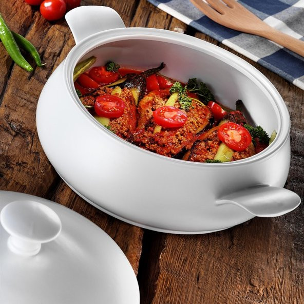 Kütahya Porselen Porflame 28 Cm Tencere