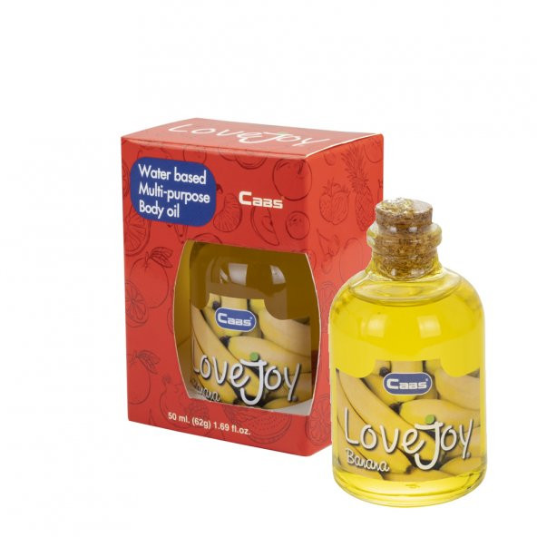 Lovejoy Erotik Masaj Yağı Banana (Muz Aroması) 50 ml