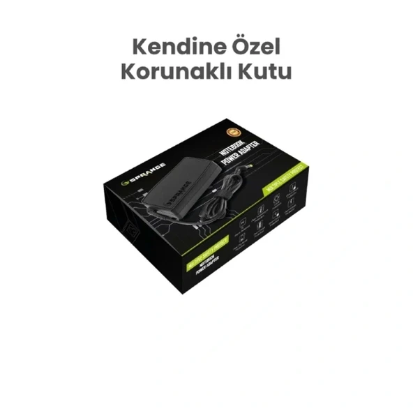 19.5v 3.33a 4.5 * 3.0mm 65w Hp İçin Laptop Adaptör - Resim 4
