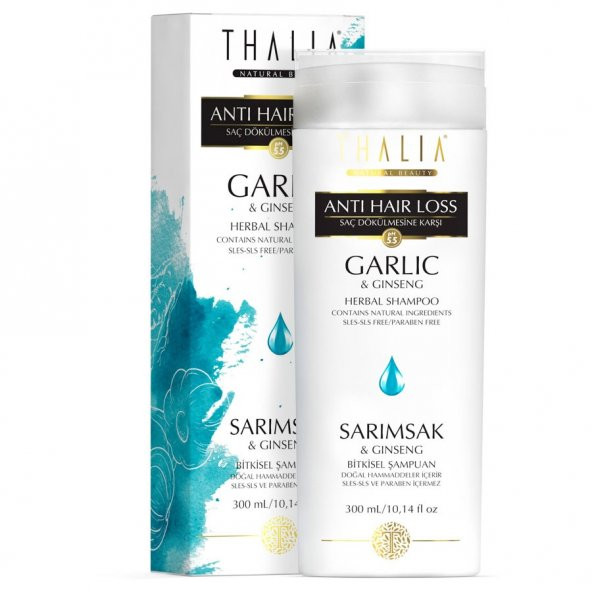 Thalia Sarımsak ve Ginseng Özlü Şampuan 300 ml