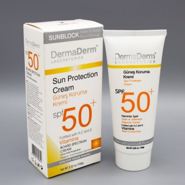 DermaDerm spf 50+ Güneş Koruma Kremi 100 ml - 1
