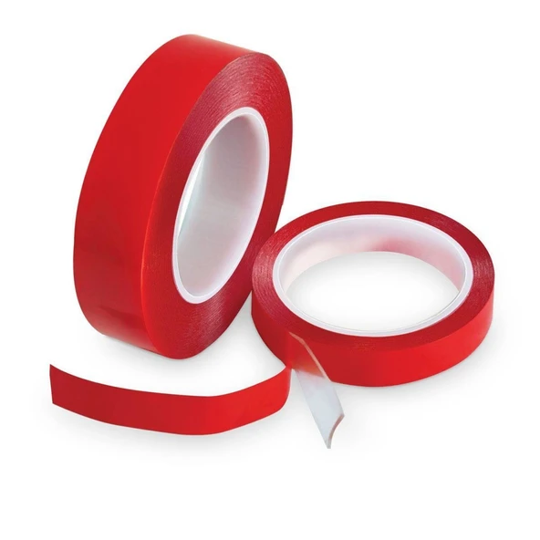 Sgs 2520 Şeffaf Çift Taraflı Silikonize Bant 18 mm 2 Metre - Resim 3