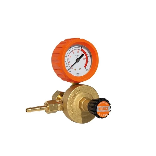 Ennalbur Yıldız 5120 Basınç Düsürücü Propan (Lpg) Manometreli - Resim 4