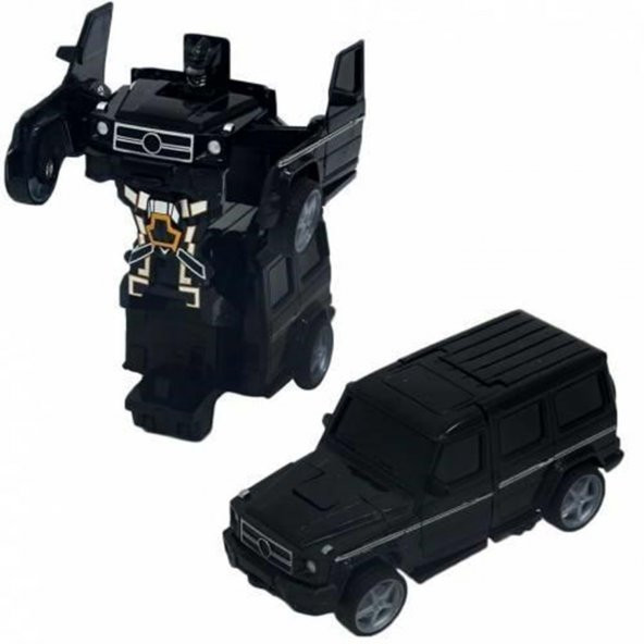 SESLİ VE IŞIKLI ROBOTA DÖNÜŞEN JEEP - 1