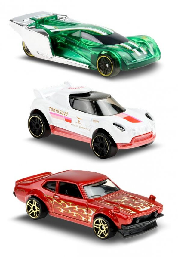 HOT WHEELS ARABALAR 3LÜ SET (LINDSTER PROTOTYPE - HI BEAM - CUSTOM MAVERICK)