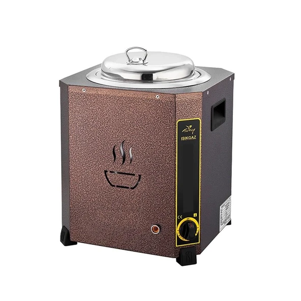 Işıkgaz Silverinox Elektrikli 9 Litre Jumbo Çorba Potu - Çorba Kazanı ürün görseli 1