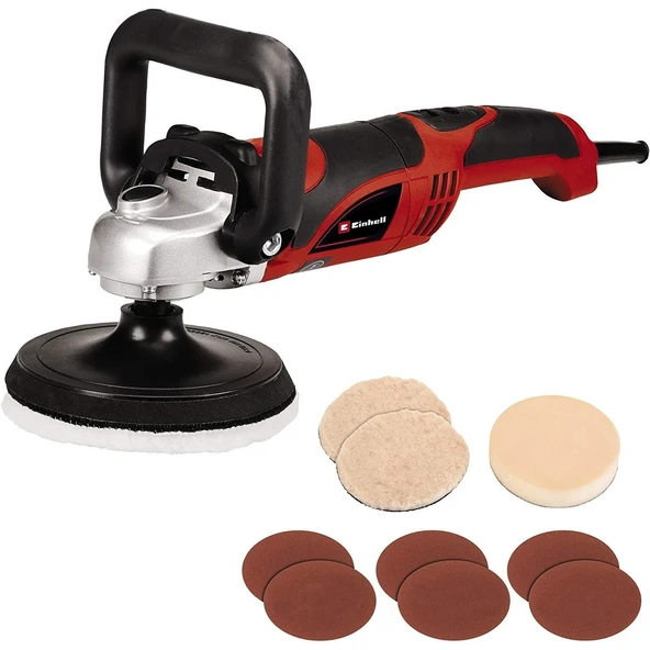 Einhell CC PO 1100/150 E Polisaj Makinası 1100 Watt 180 mm ürün görseli 1