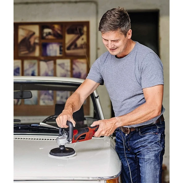 Einhell CC PO 1100/150 E Polisaj Makinası 1100 Watt 180 mm - Resim 3