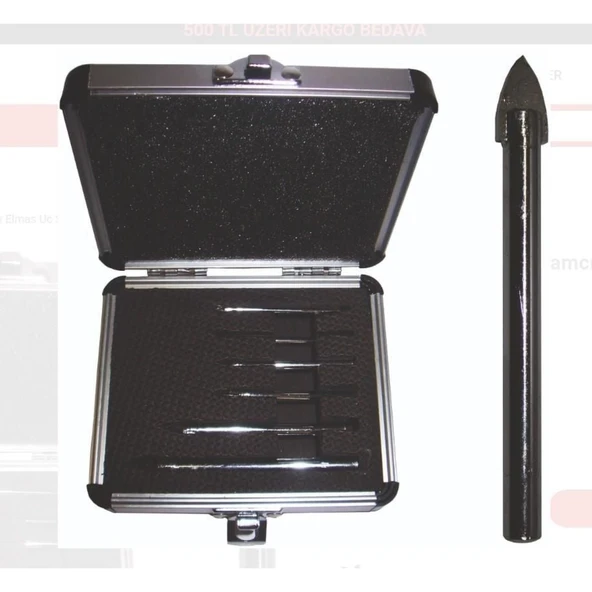 Todrill 50909 Cam Delme Ucu Seti 6 Parça - Resim 4