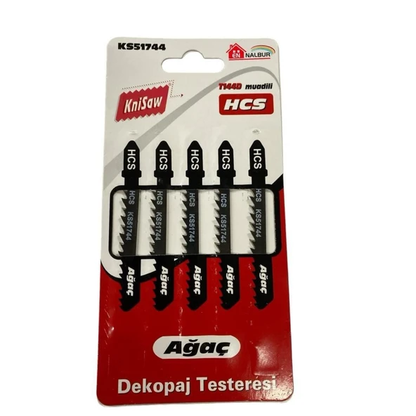 Knisaw 51744 Ahşap Testere Bıçağı 5 Parça - Resim 3