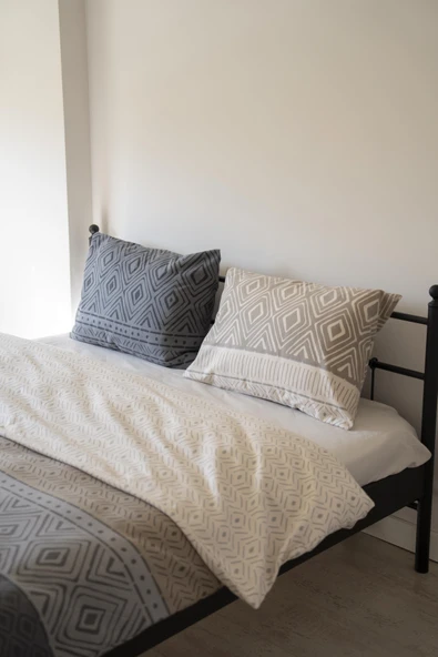 Cotton Collection Kışlık Pazen Çift Kişilik Nevresim Seti Artica - Resim 2