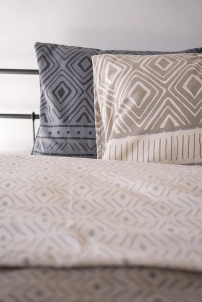 Cotton Collection Kışlık Pazen Çift Kişilik Nevresim Seti Artica - Resim 4