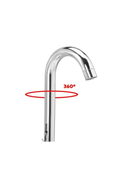 mintev Krom Kısa Delta Mutfak Lavabo Borusu - Resim 3