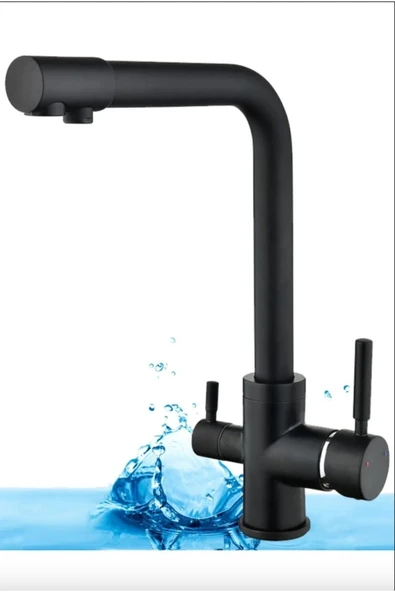 mintev Arıtmalı Mutfak Eviye Bataryası Elit Musluk Evye - Resim 3