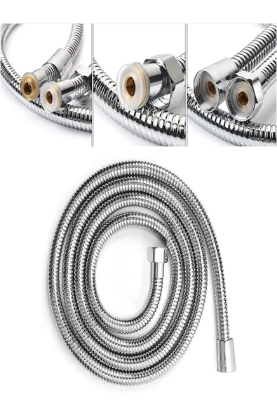 mintev Krom Eko Duş Hortumu - Resim 2