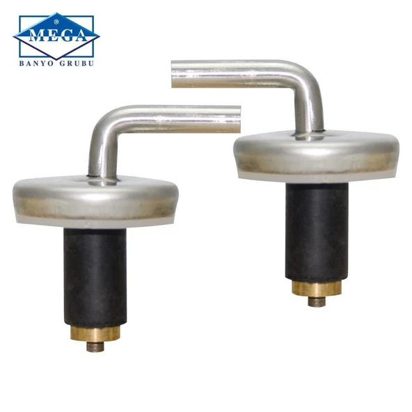 Metal Menteşe Üstten Sıkmalı Klozet Kapağı Montaj - Resim 2