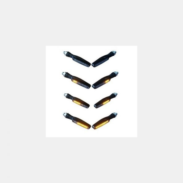 Motosiklet Sıralı Led Sinyal Takımı İnce ürün görseli