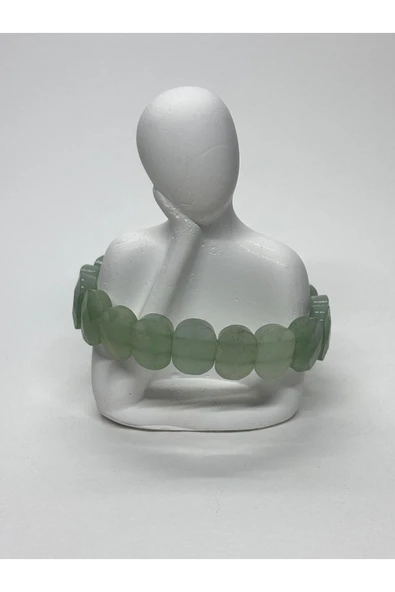 gemsartdeco AKUAMARİN ROLEKS DOĞALTAŞ BİLEKLİK ürün görseli 1