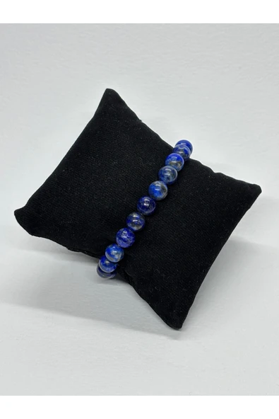 gemsartdeco LAPİS LAZULİ DOĞALTAŞ BİLEKLİK - Resim 4