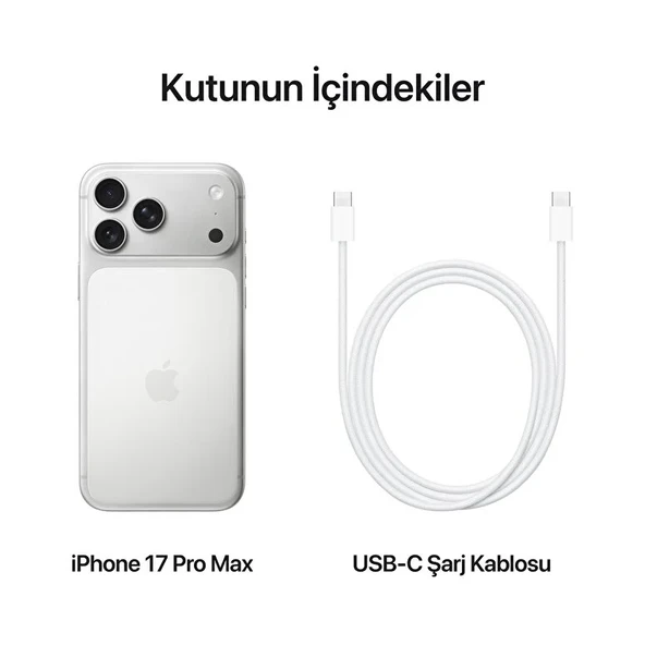 iPhone 17 Pro Max 256 GB - Gümüş ( Apple Türkiye Garantili ) - Resim 5