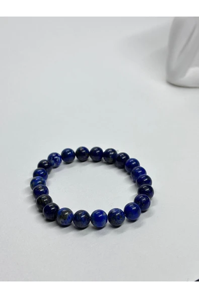 gemsartdeco LAPİS LAZULİ DOĞALTAŞ BİLEKLİK - Resim 3