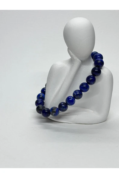 gemsartdeco LAPİS LAZULİ DOĞALTAŞ BİLEKLİK - Resim 2